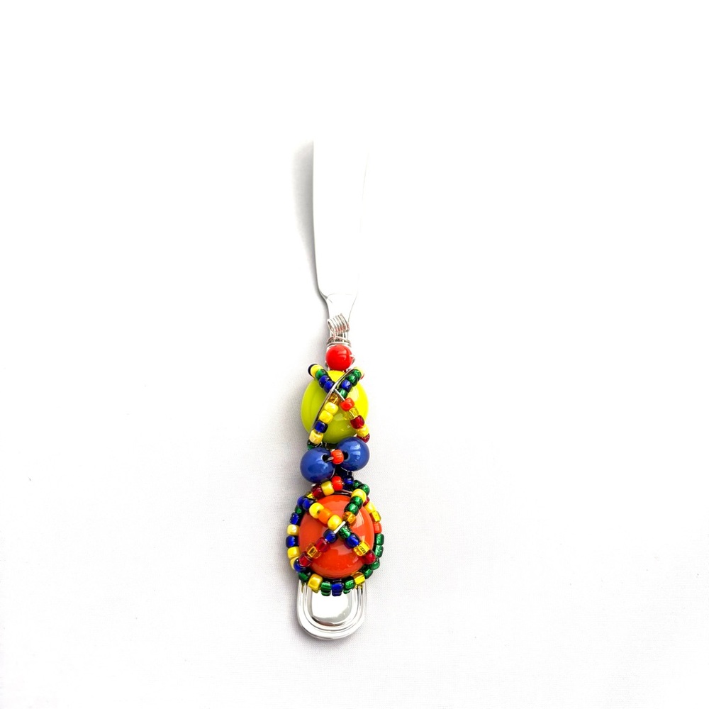 La-Di-Da Designs Glass Beaded Serving Utensil: Spreader